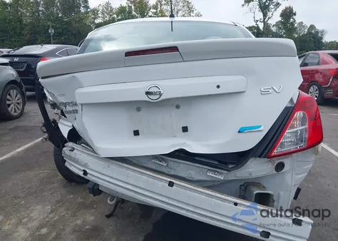 2016 Nissan Versa 1.6 Sv из США, поврежденный, VIN 3N1CN7AP3GL844696